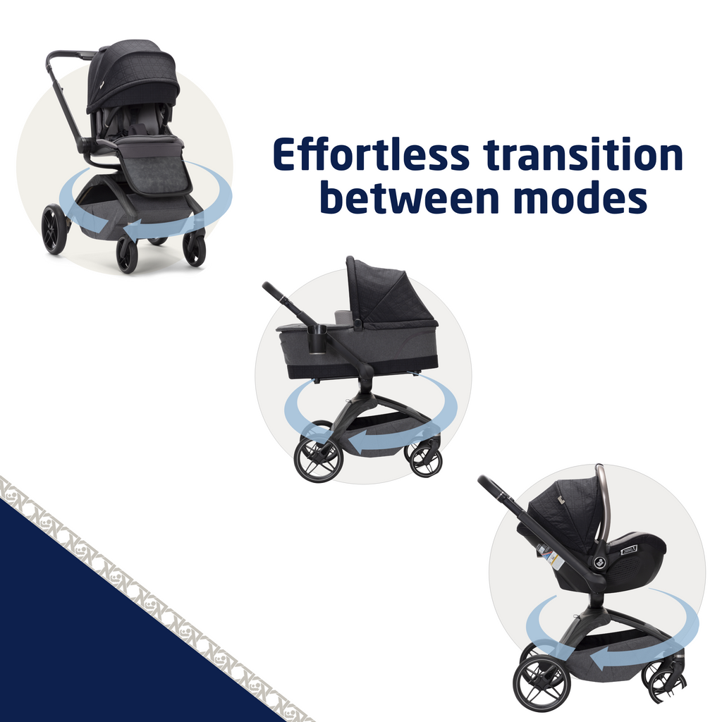 Tana 360° Rotating Travel System with Peri™ 180° in Onyx Heritage