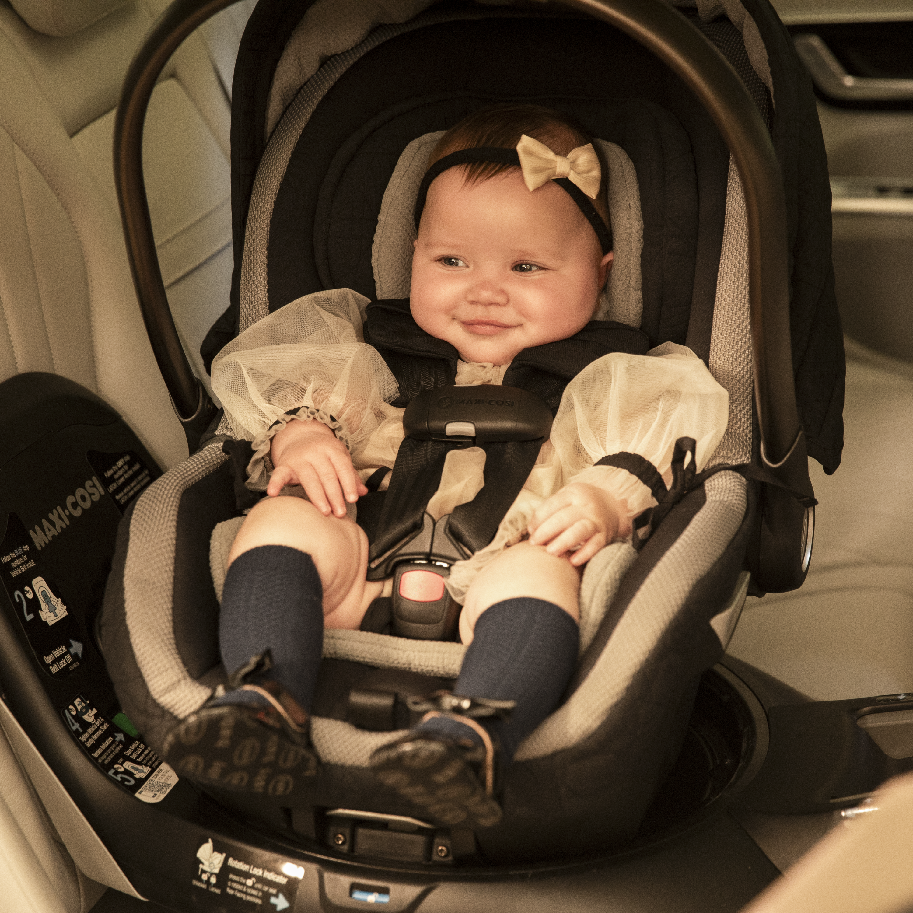 Tana 360° Rotating Travel System with Peri™ 180° & Carriage Accessory in Onyx Heritage