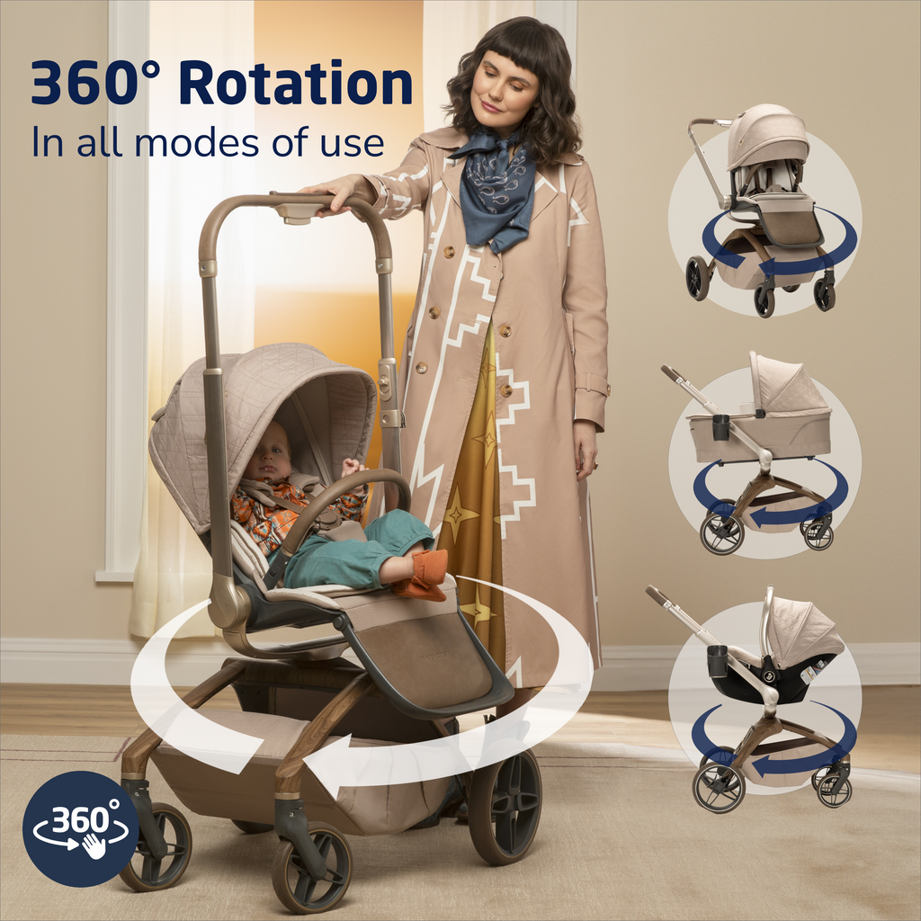 Tana 360° Rotating Modular Stroller